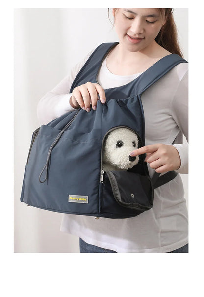 Pet Chest Bag Portable Dual-purpose Chest Dog Backpack  Cat Large Capacity Carrier  Dog Bag Carrier