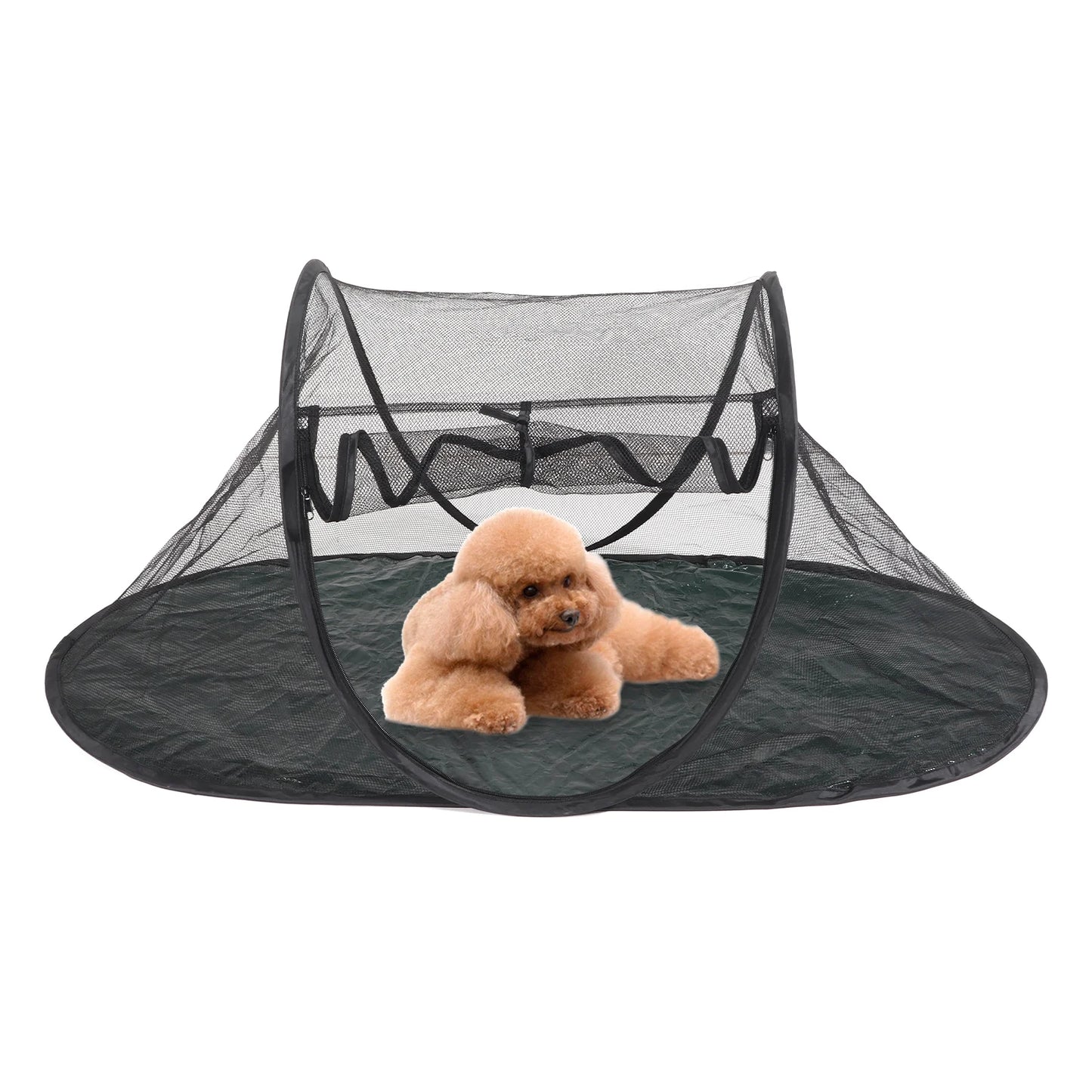 Pet Enclosure Tent Portable Breathable Foldable Outside Cat Enclosure Tent for Outdoor Travel Portable Cat Tent Dog Outdoor Tent