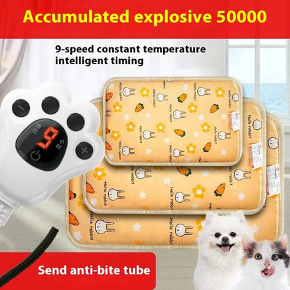 40x60cm Pet Electric Blanket Heating Pad Dog Waterproof Blanket Cats Dogs Electric Blanket Cat Small Heating Pads Pet Products