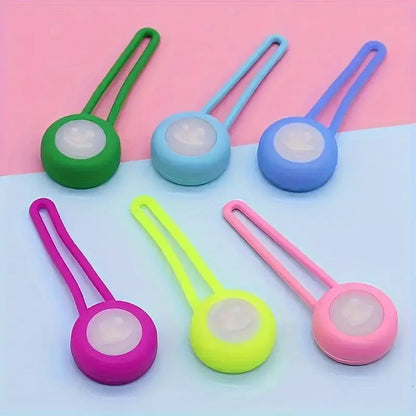 the LUMIPAWS SAFETY PENDANT - 1PC Pet Luminous Pendant, Dog LED Walking Dog Night Silicone Hanging Tag, Cat/Dog Anti-Lost Dog Tag