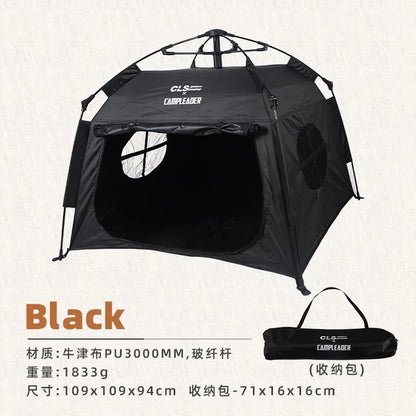 Pet tent fully automatic folding cat dog house portable car large dog rain and sun protection portable tent