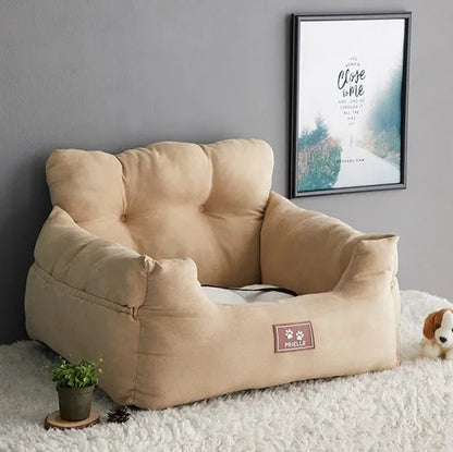 Portable Pet Dog Car Seat Cover Winter Dog Sofa Beds for Small Dogs Dog Accessories Teddy Car Mat Puppy Supplies