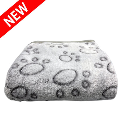 Soft Fluffy Pet Blanket Winter Warm Dog Blanket Cute Pet Bed Sheet Warm and Comfortable Cat and Dog Cushion Blanket Pet Supplies