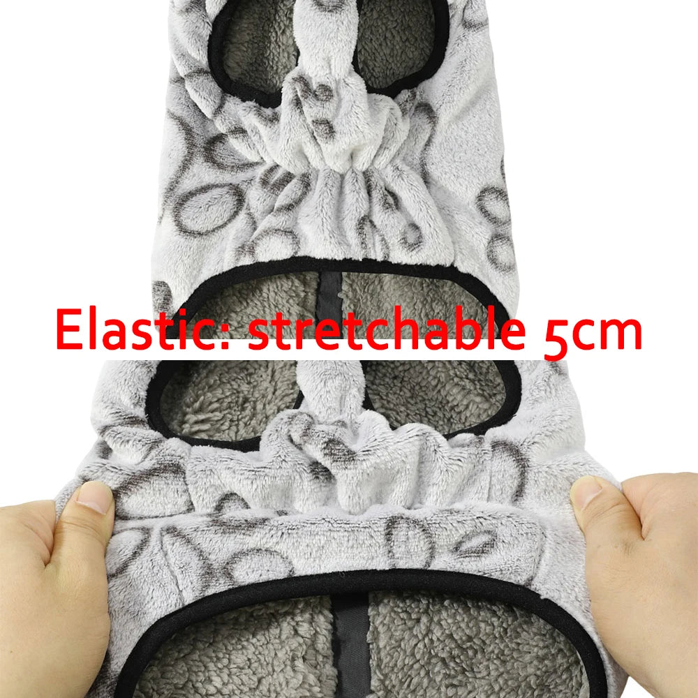 Winter Dog Jacket For Small Medium Dogs With D-ring Elasticity Reflective Puppy Fleece Clothes Yorkshire Schnauzer Pet Costume