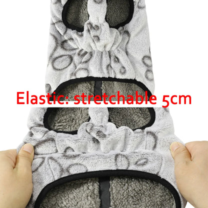 Winter Dog Jacket For Small Medium Dogs With D-ring Elasticity Reflective Puppy Fleece Clothes Yorkshire Schnauzer Pet Costume