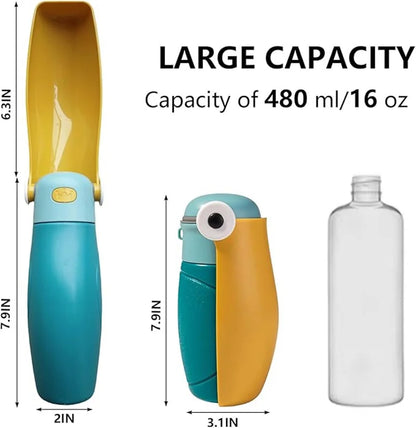 Dog Water Bottle,Portable Dog Water Bottle,Travel Supplies for Kittens, Puppies, Rabbits,Pet outings Essentials