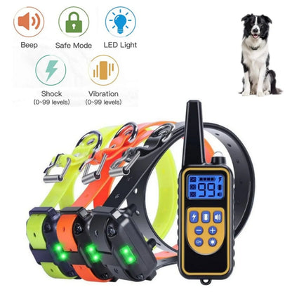 the POWERPET COMMAND PRO - VIP Electric Dog Training Collar, Waterproof Dog Bark Collar, Pet with Remote Control Rechargeable Anti-Barking Device Equipment