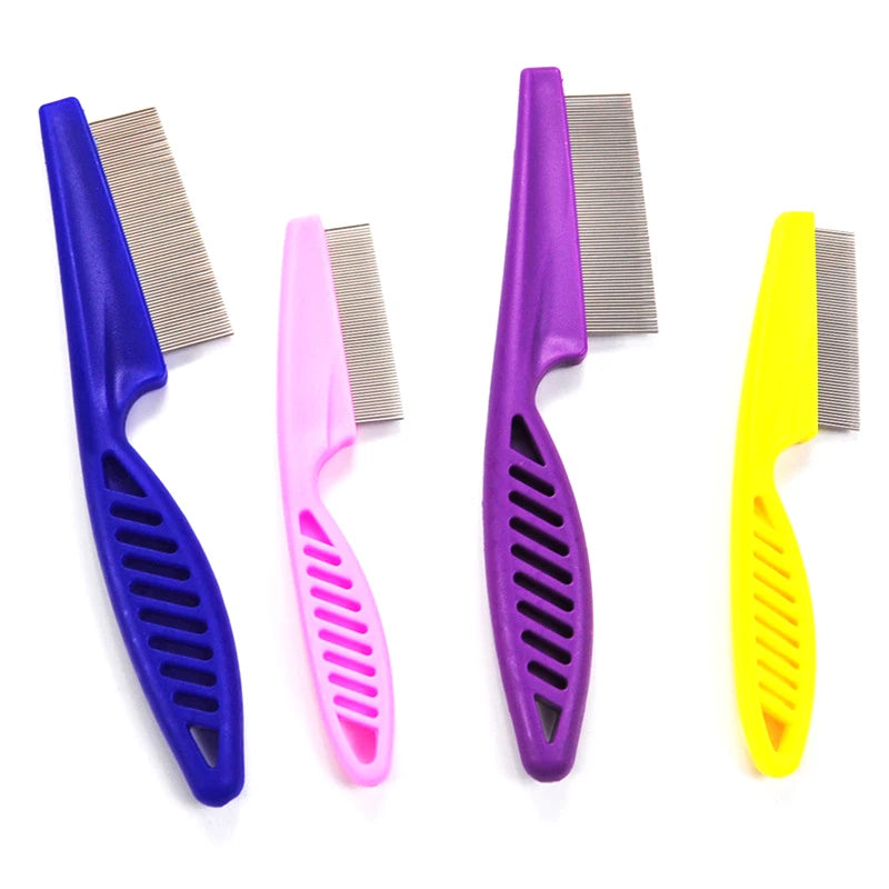 the FLEA REMOVER COMB - Gentle Nits Flea Eggs Remover Brush for Small Dog, Fine Toothed Pet Puppy Eye/Belly Comb, Untangling Cat Hairs Product