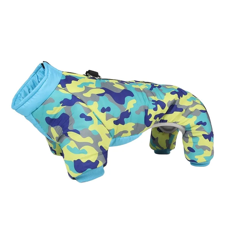 the SNOWPAWS INSULATED JACKET - Winter Warm Thick Pet Dog Jacket, Waterproof Dog Clothes for Small/Medium Dogs, Puppy Coat, Chihuahua/French Bulldog/Pug Clothing