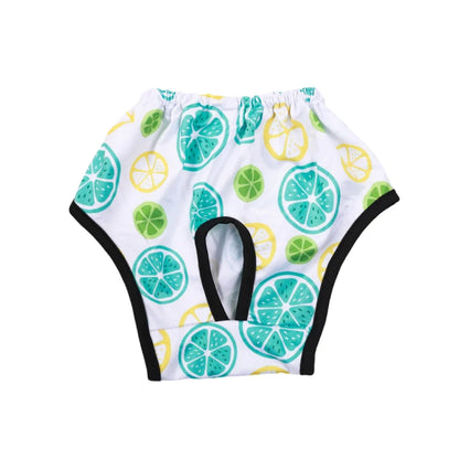 Female dog Cute Washable Male Dog Diapers, Reusable High Absorbency Leak-Proof Male Dog Diapers cat Physiological Pants