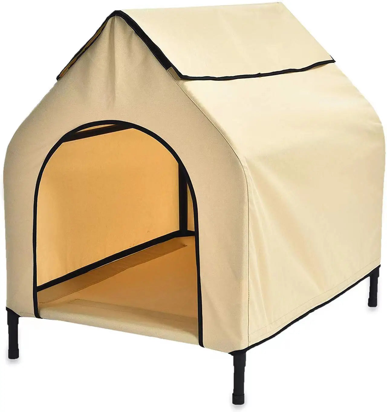 Medium Large Capacity Pet Car Crate Portable Carrier Zipper Closure Breathable Nest for Dogs Folding Dog Cage for Car