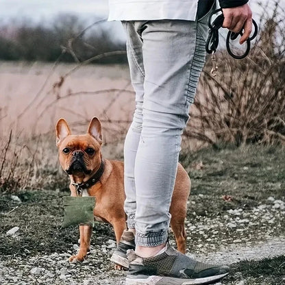 the SNACK BAG - Dog Training Snack Bag, Outdoor Travel Dog Food Storage Container, Treat Pouch Portable Food Dispenser Bag, Durable Pet Accessories