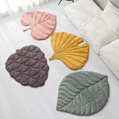 Leaf Shape Pet Dog Bed Blankets Warm Soft 3D Leaves Shape Cushion Pet Blanket For Large Medium Small Dogs Cats Bed Couch Sofa