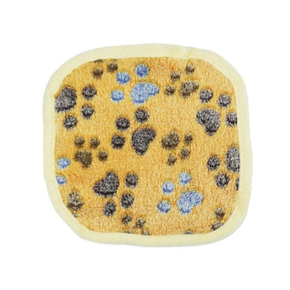 Super Soft Flannel Fleece Cat Dog Bed Mats Paw Foot Print Warm Pet Blanket Sleeping Beds Cover Mat For Small Medium Dogs Cats