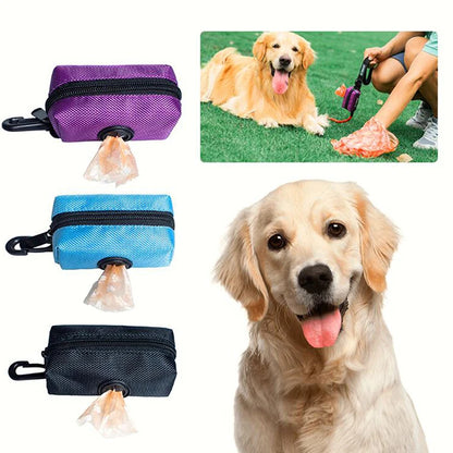the POOP BAG HOLDER - New Dog Poop Bags, Pet Waste Garbage Bags, Biodegradable Outdoor Carrier Holder, Dispenser Clean Pick-Up Tools, Pet Accessories