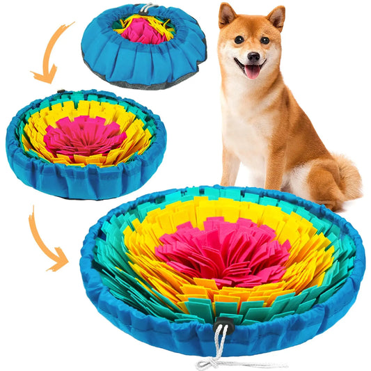 BrainBark Snuffle Tray™ – Interactive Dog Enrichment & Slow Feeder | Dog Paw Clothing
