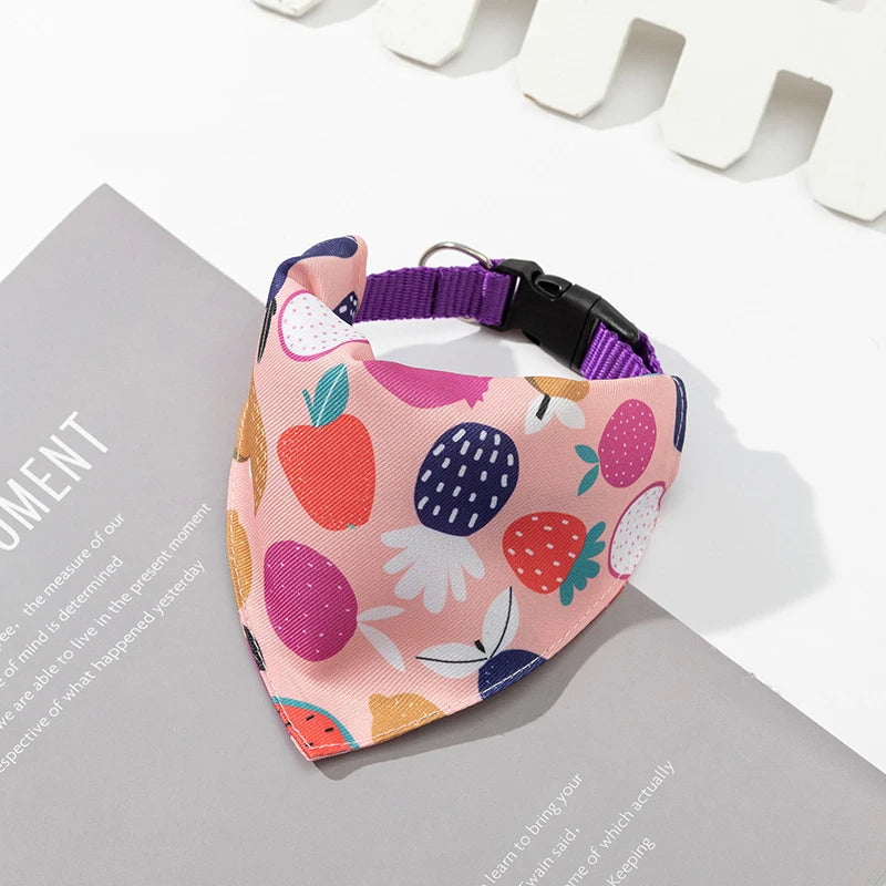 the DOGGY BANDANA - Adjustable Dog Bandanas, Large Pet Scarf, Pet Cotton Plaid Washable Bow Ties, Collar Cat/Dog Scarf, Large Dog Accessories, Kerchief