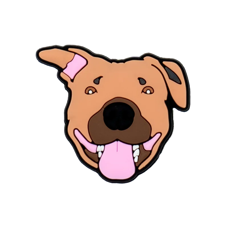 1pcs PVC Dog  Dachshund Corgi Paw Shoe Charms Shoe Decorations Accessories Pins for Women Men Kids Gift,Bulldog Clog Buckles