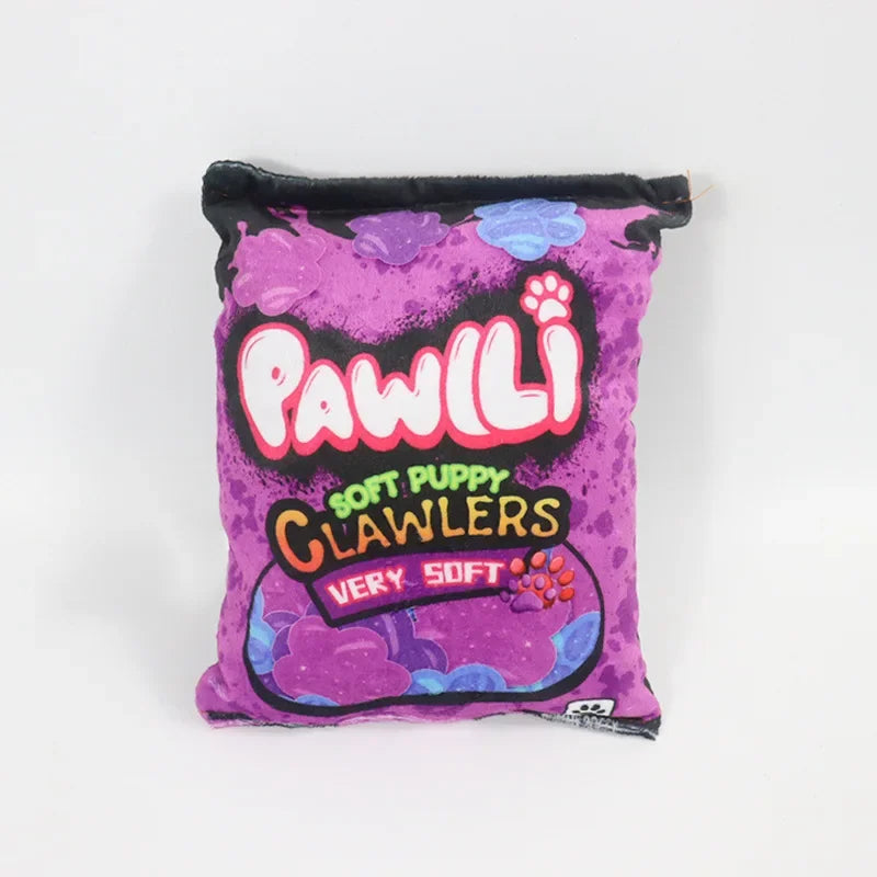 Funny Candy Dog Toys Interaction Chew Molars Plush Dog Toys Bite Resistance Clean Teeth Oral Cavity Puppy Toys Pet Accessories