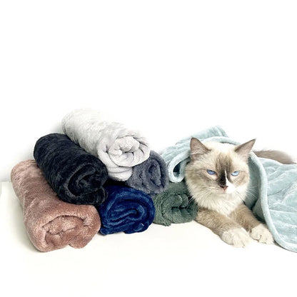 Soft Thickened Warm Dog Blanket, Washable Pet Sleeping Blanket, Cats Bed Mat Puppy Kitten Nest Pads Pet Accessories