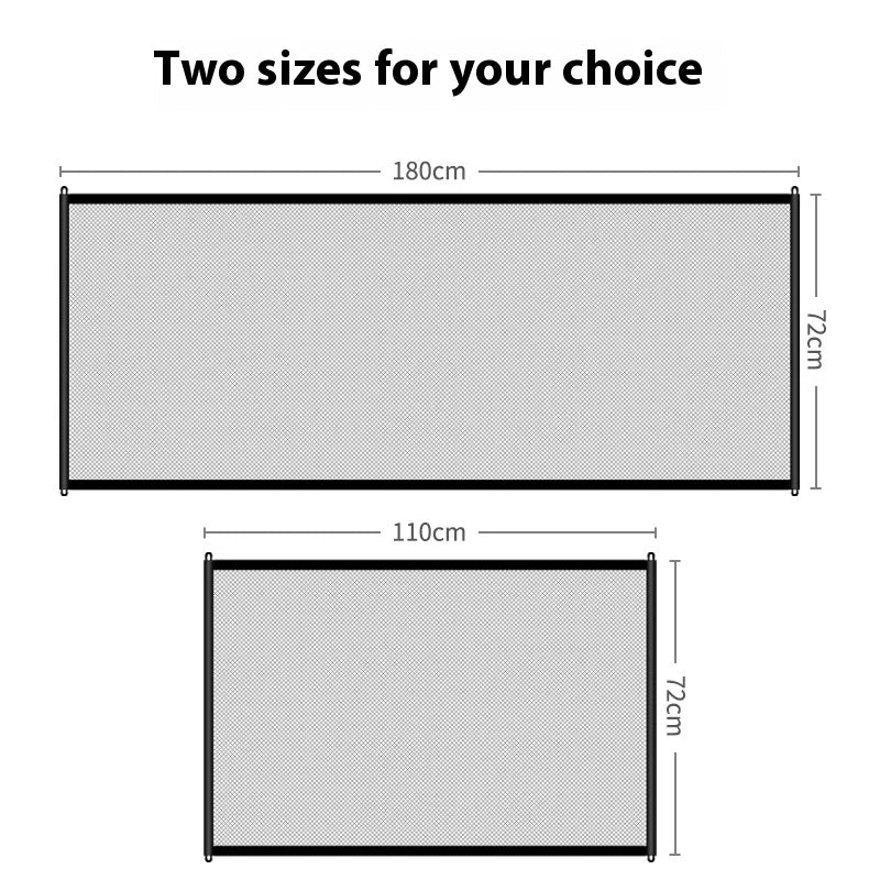 New Portable Commercial Security Dog Pet Fence for Folding Safety protection Indoors and Outdoors to Protect Pet Dogs