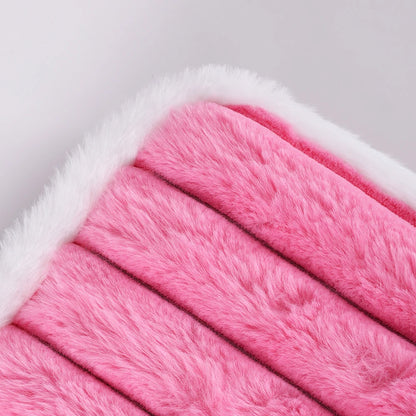 Elastic Small Cat Kennel Cushion Comfortable Large Cat Bed All Seasons Warm Medium Dog Sofa Mat Soft Puppy Kennel with Pillow