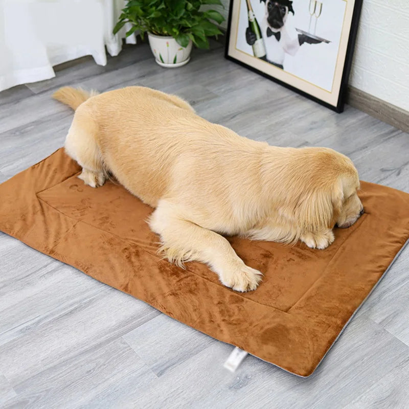 XS-3XL Warm Soft Pet Bed Mats Plush Pet Sleeping Mat for Dog Bed for Small Large Dogs Blanket Cat Bed Thermal Cat Mat Cushion ﻿