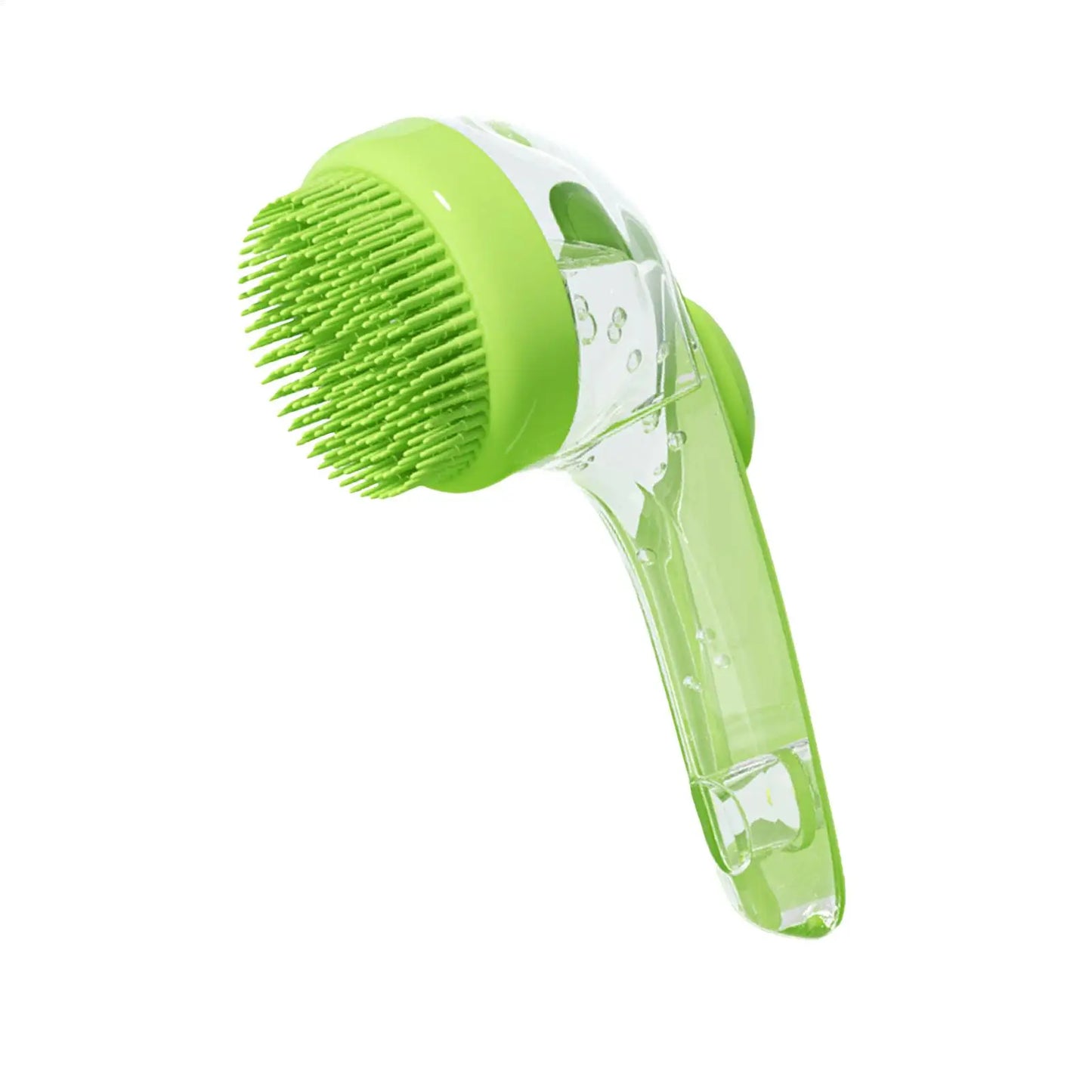 the BATHBREEZE MASSAGE BRUSH - Pet Bath Brush, Bathing Brush for Dog, Bath Gentle Scrub Massager with Soap Dispenser, Portable Washer Tool for Shower Massage