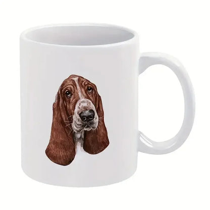 Funny Dachshund Party Mug Ceramic Life Is Short So Are My Legs Mug for Friends and Family Cup Birthdays Parties and Holidays