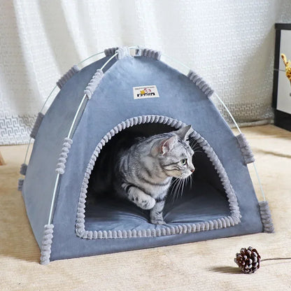 the DOG DOME - New Four Seasons Universal Pet Tent, Removable and Washable Cat and Dog Pet Nest, Summer Breathable Foldable Cat/Dog House