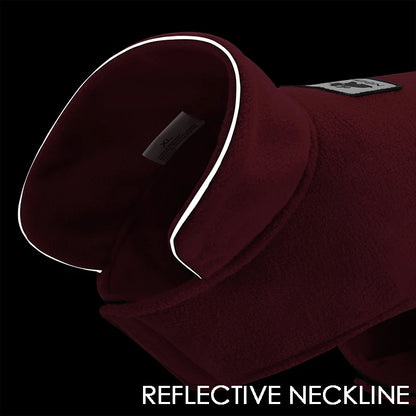 Reversible Pet Jacket Winter Warm Fleece Dog Clothes for Small Medium Large Dogs French Bulldog Costume Big Dog Coat Labrador