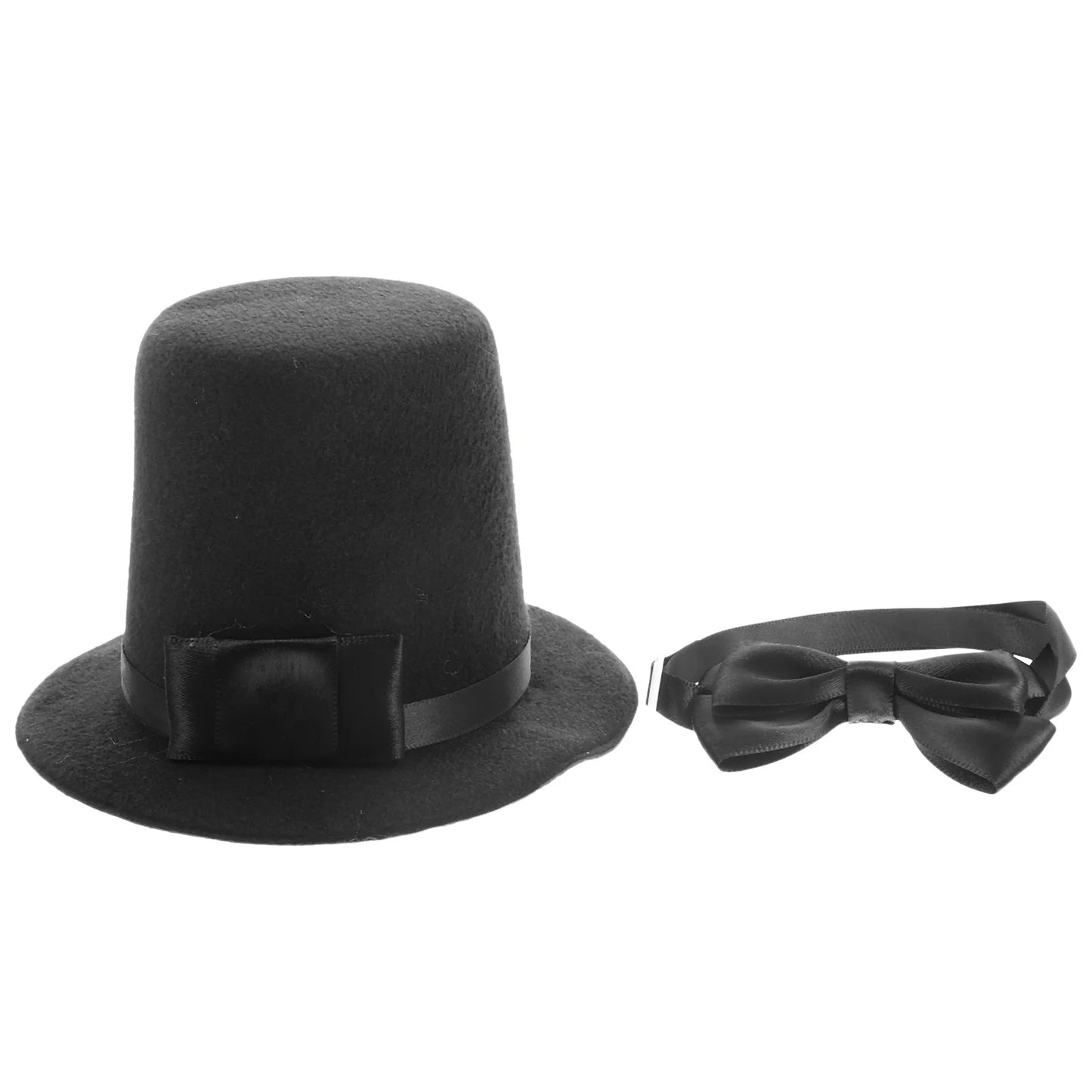 1Set Pet Hat Fine Craftsmanship Dog Bow Tie Party Birthday Halloween Costume Dog Hat Pet Halloween Supply Funny Cat Headdress