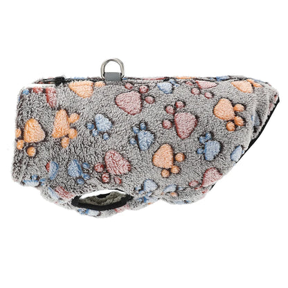 Winter Dog Jacket For Small Medium Dogs With D-ring Elasticity Reflective Puppy Fleece Clothes Yorkshire Schnauzer Pet Costume