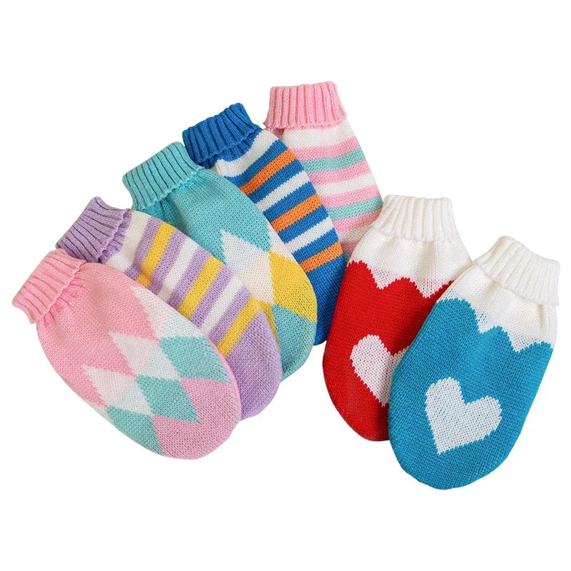 Warm Dog Knitted Sweater for Autumn Winter Small Dog Cat Soft Cozy Warm Clothes Chihuahua Schnauzer Pet Cute Turtleneck Costume