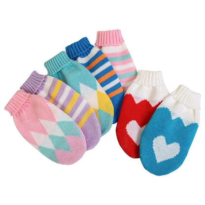 Warm Dog Knitted Sweater for Autumn Winter Small Dog Cat Soft Cozy Warm Clothes Chihuahua Schnauzer Pet Cute Turtleneck Costume