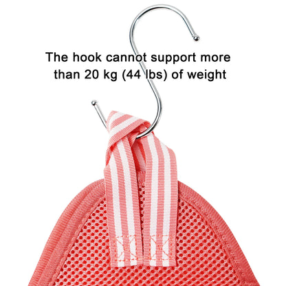 Pet Hammock Repairing Nail Auxiliary Holder Cat Dog Grooming Hammock Restraint Bag with 2 Hooks Cat Grooming Cleaning Holder