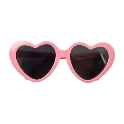Dog Glasses Pet Heart Glasses Cat Accessories Puppy Photos Tools Decorations for Dog Summer Party Eyewear Glasses