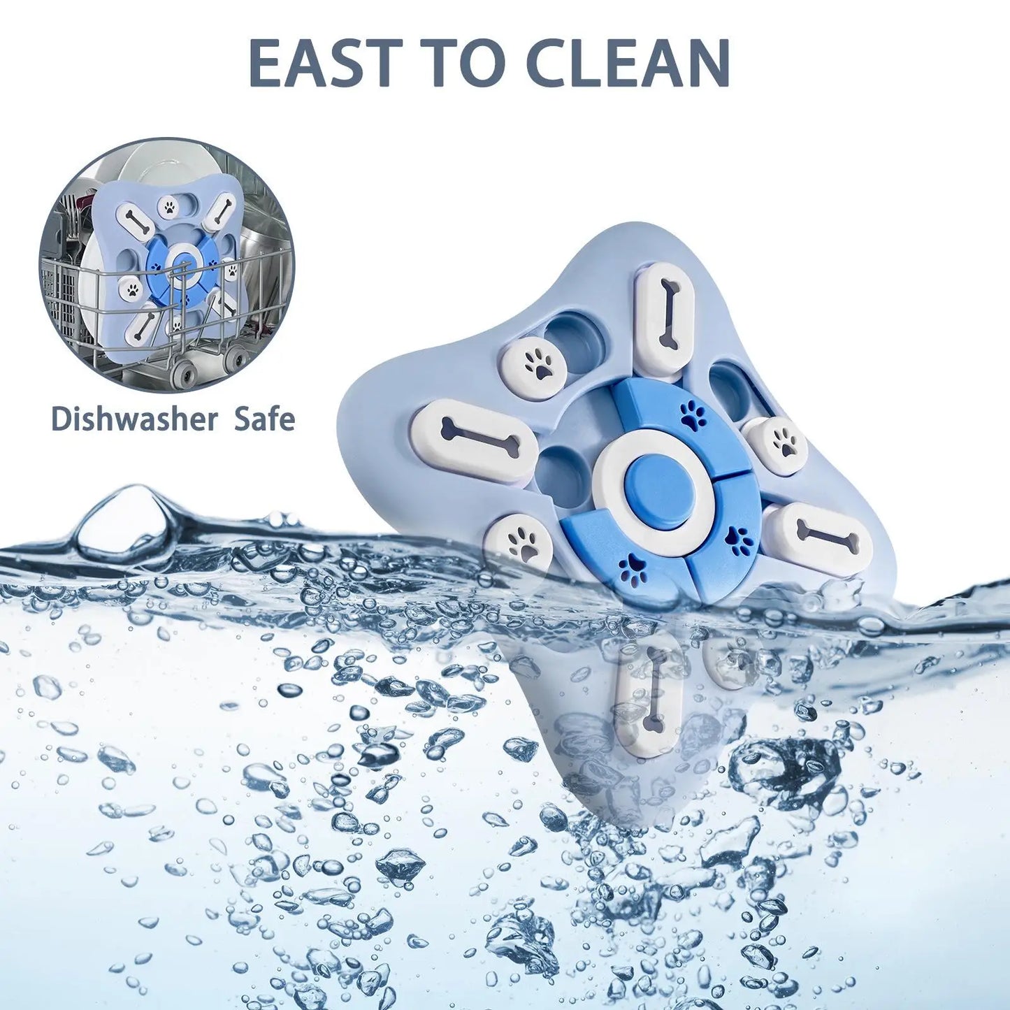 IQ Food Dispenser Dog Puzzle Toys Slow Feeder Interactive Increase Puppy  Slowly Eating NonSlip Bowl Pet Cat Dogs Training Game