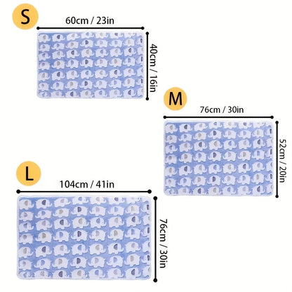 Soft and Cozy Cartoon Elephant Pet Blanket for Dogs and Cats Flannel Throw for Puppies and Kittens Universal Size Christmas Gift