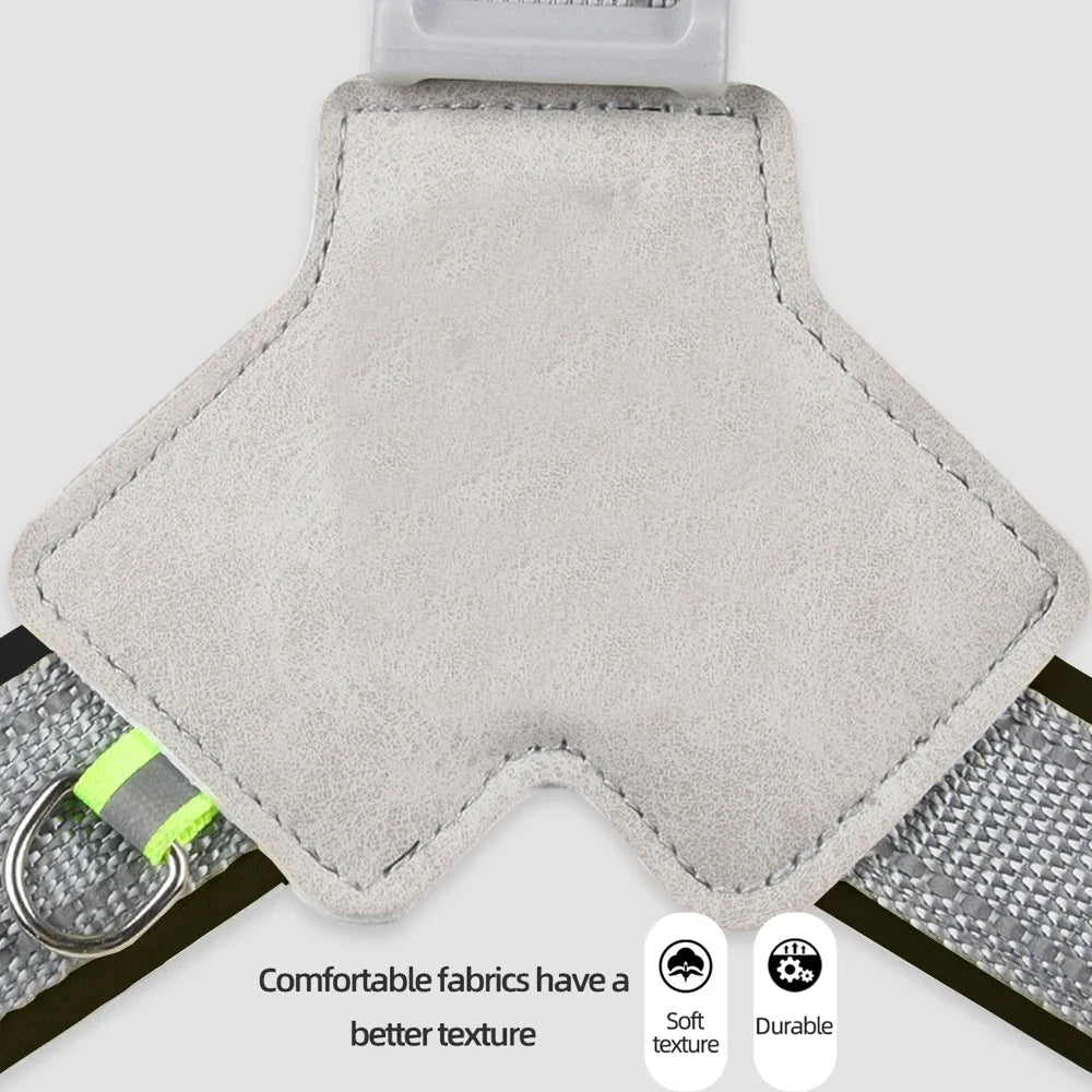 Pet Dog Harness for Small Medium Big Dogs Cats Hiking Puppy Adjustable Reflective Chest Strap French Bulldog Pug Teddy Supplies