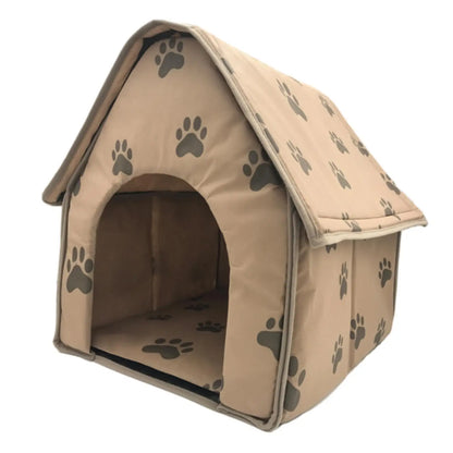 the PAW TENT - Pet Warm & Comfortable Footprint Dog Kennel, Indoor Winter/Summer House