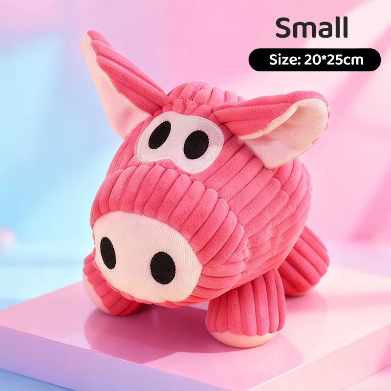 HOOPET Plush Squeaky Dog Toys with Crackling Paper Sound, Chew Resistant Soft Puppy Chew Toys for Boredom Relief