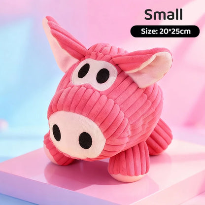 HOOPET Plush Squeaky Dog Toys with Crackling Paper Sound, Chew Resistant Soft Puppy Chew Toys for Boredom Relief