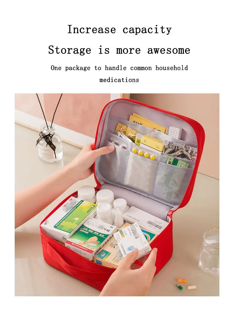 the PORTABLE PET MEDICAL KIT - Portable Medical Kit for Business Trips, Outdoor First Aid Kit, Portable Small Medicine Bag, Home Storage Bag, Medical Bag