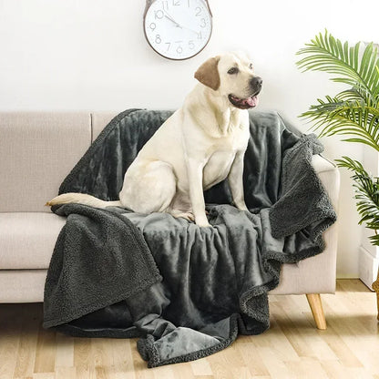 Waterproof Blanket For Sofa-thickened Microfibre-Blanket Luxury Large Size Blanket Shaggy Blanket Winter Dropshipping 2025
