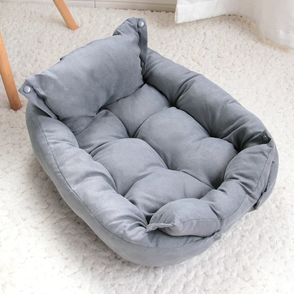 Multifunction Pet Bed Mat 3 IN 1 Dogs Cat Sleeping Bed Sofa Warm Winter Puppy Kitten Nest Kennel Soft Pet Cushion For Dogs Cats