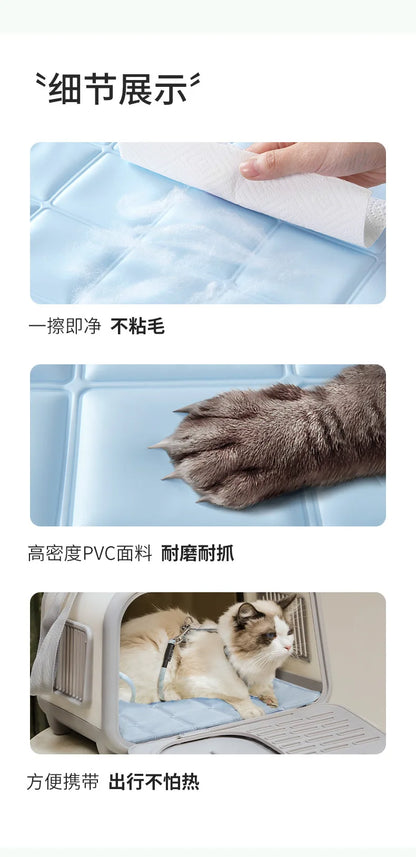 Pet Cooling Cooling Bed Summer Dog Cooling Sleeping Pad Cooling Pad Dog Bed Cooling Nest Summer Cool Cushion