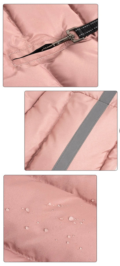 Pet Dog Winter Warm Coat Clothes Down Jacket Waterproof Fleece Vest Thicken Coat Clothing for Dogs Puppy Cats Pet costume