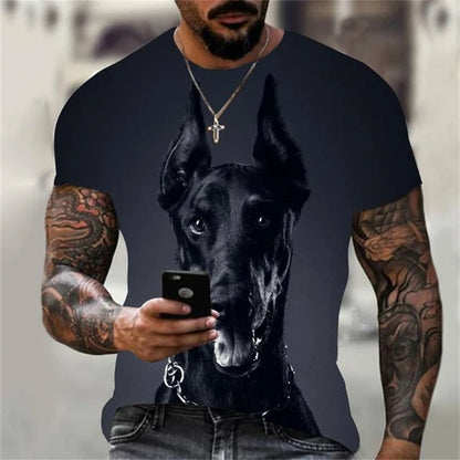 the DAWG POUND - Funny Dog 3D Print T-Shirts for Men