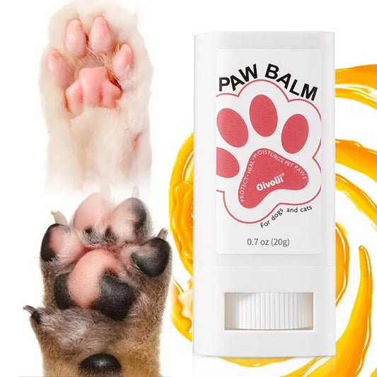 the PAW BALM - Paw Repair Balm for Dogs/Cats, Anti-Cracking Moisturizing Fast Acting Paw Protection, Natural Moisturizing Anti-Cracking Formula